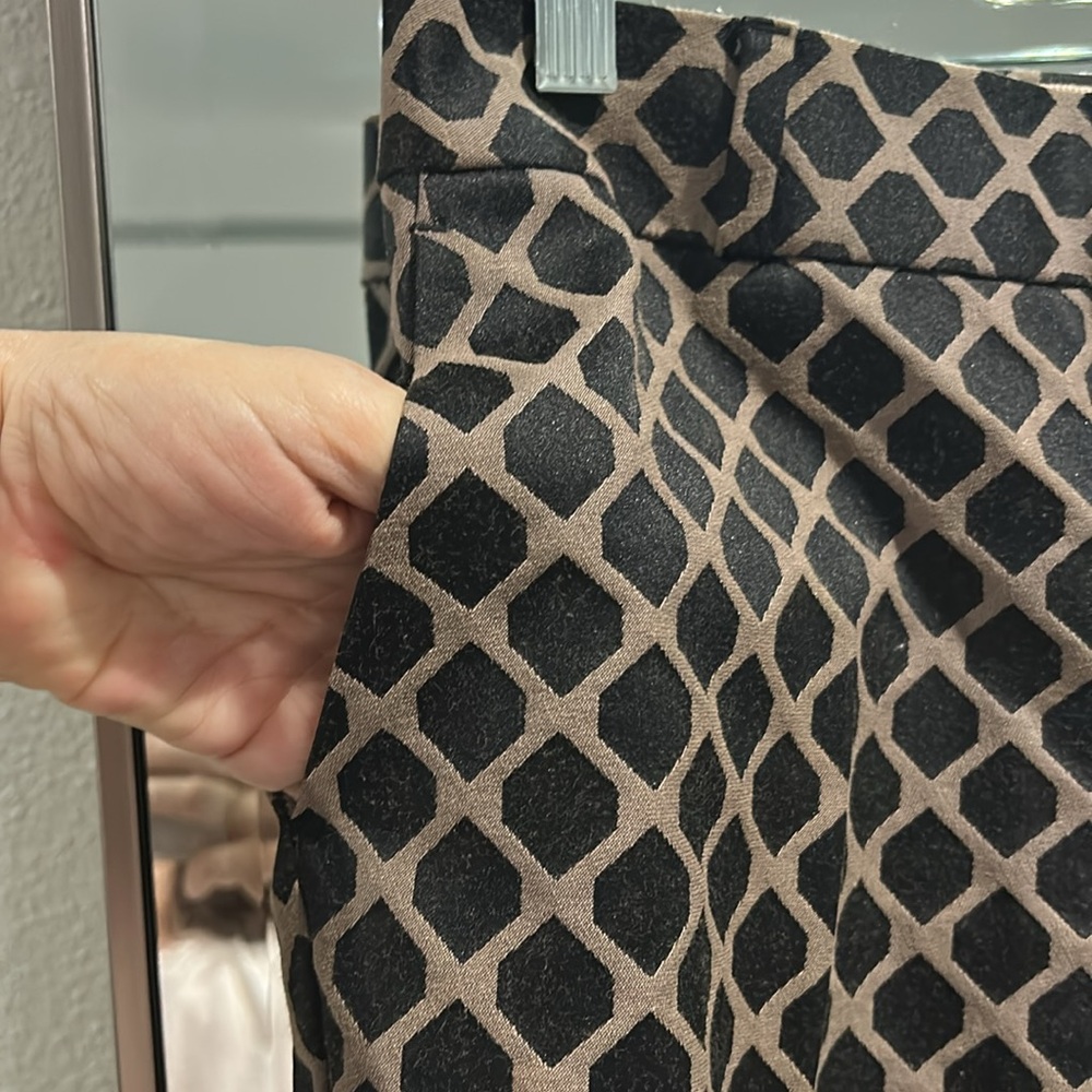 Geometric Patterned Pants - image 6